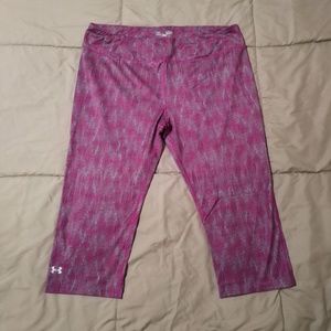 Under Armour Athletic Knee Length Pants Sz L